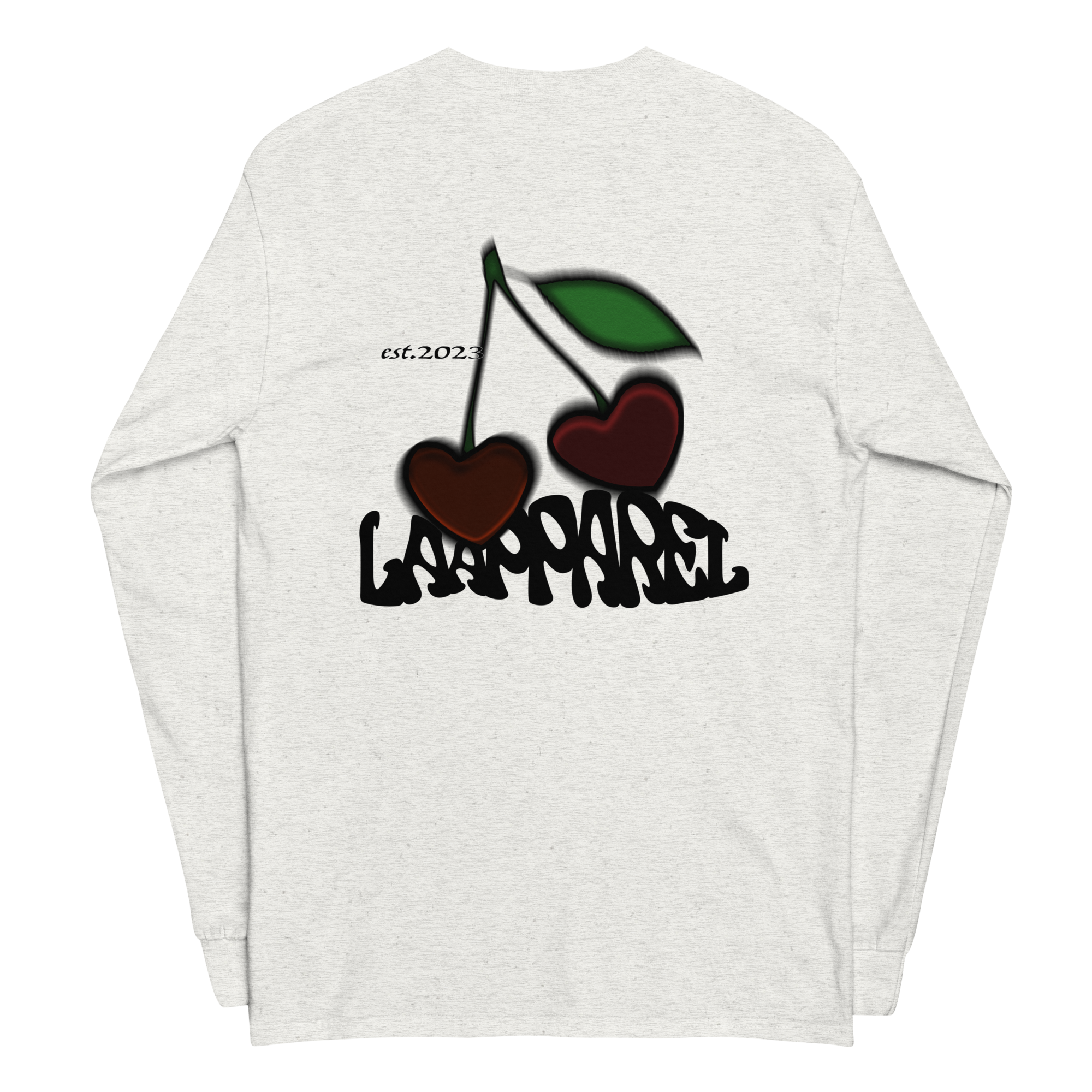 Cherry Heart Long Sleeve T-Shirt