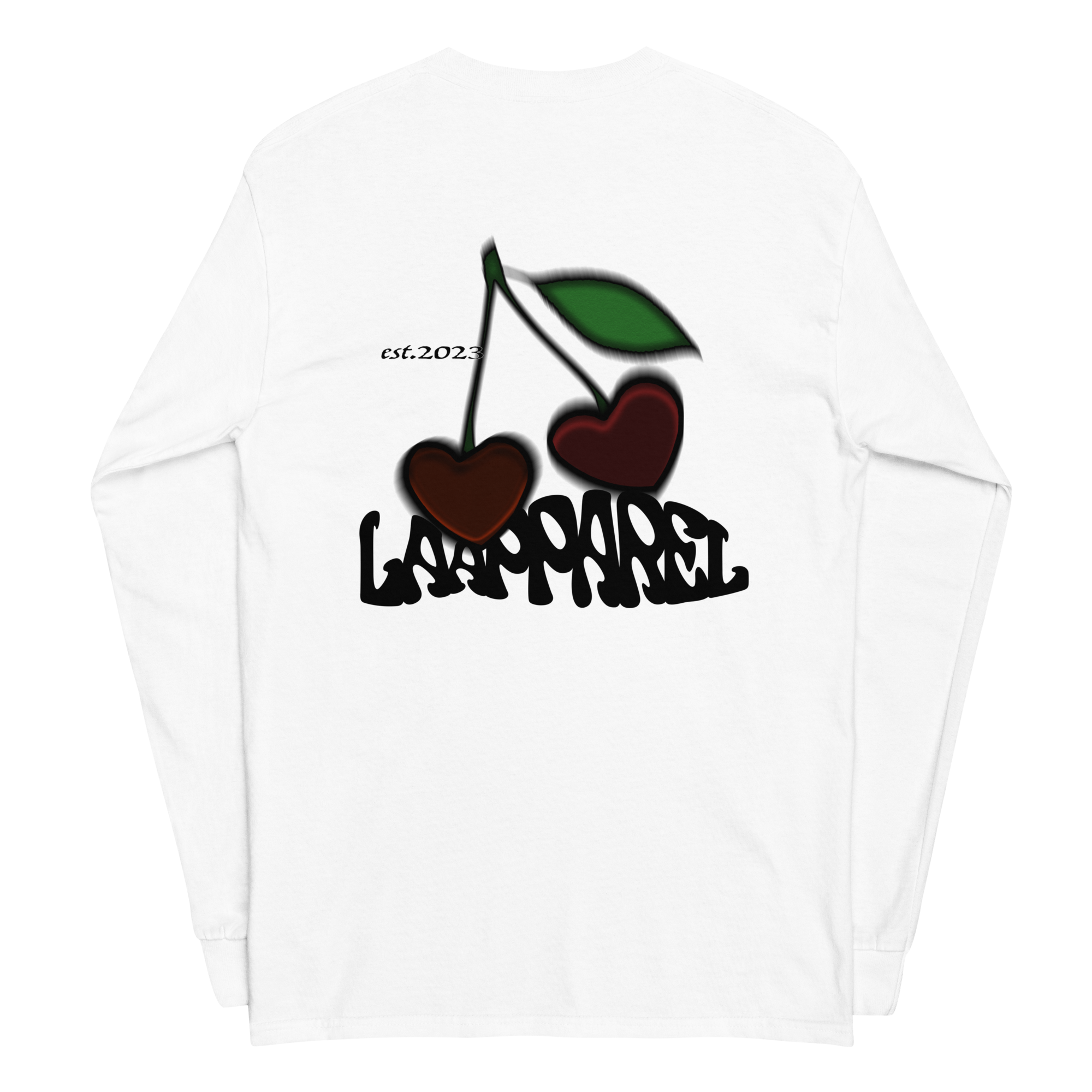 Cherry Heart Long Sleeve T-Shirt